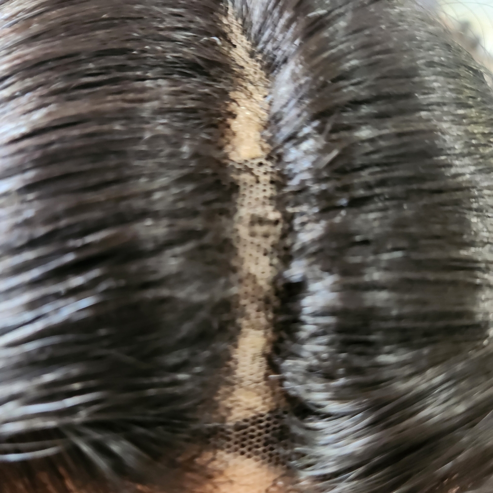Black Lace Front Wig - Natural Black - Picture 6 of 6